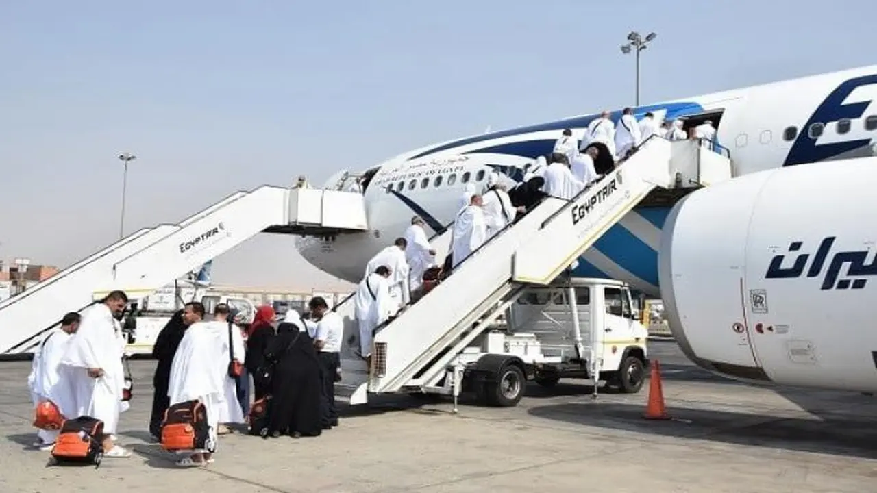 مصر للطيران تبدأ تسيير أولى رحلاتها لنقل حجاج بيت الله الحرام للسعودية